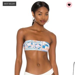 Multi colored bikini top! Brand new with tags!